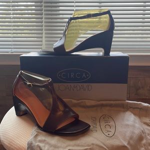Circa Joan&David Size 8.5 Dark Brown Heels